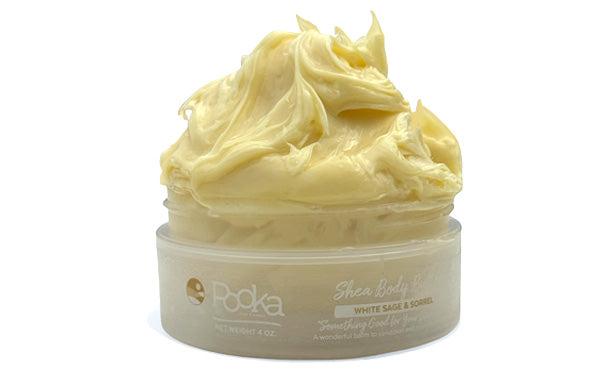White Sage & Sorrel Body Butter - Pooka Pure and Simple