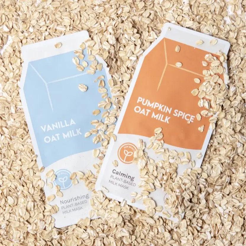 Pumpkin Spice Oat Milk Calming Plant-Based Milk Mask - Pooka Pure and Simple