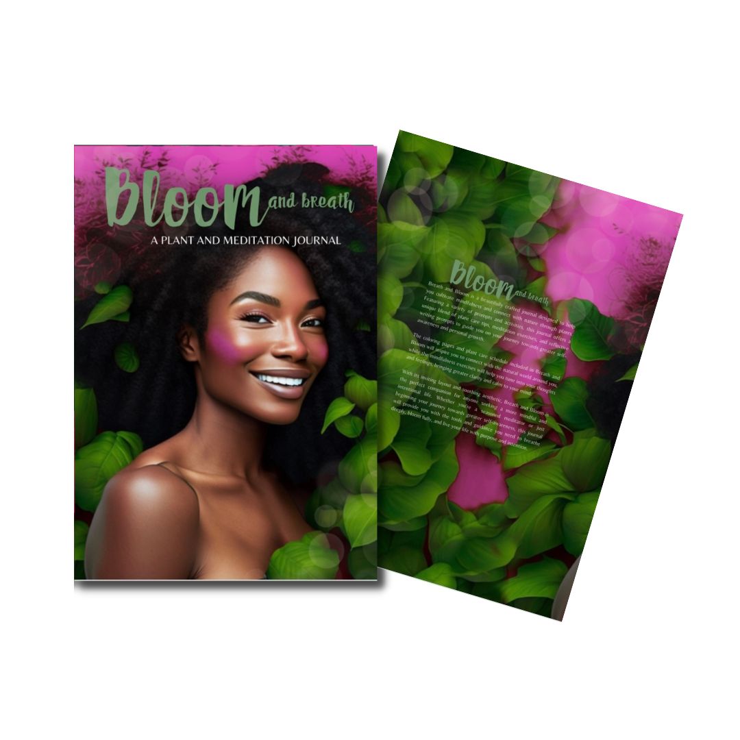 Bloom and Breath Plant & Mindfulness Journal - Pooka Pure and Simple
