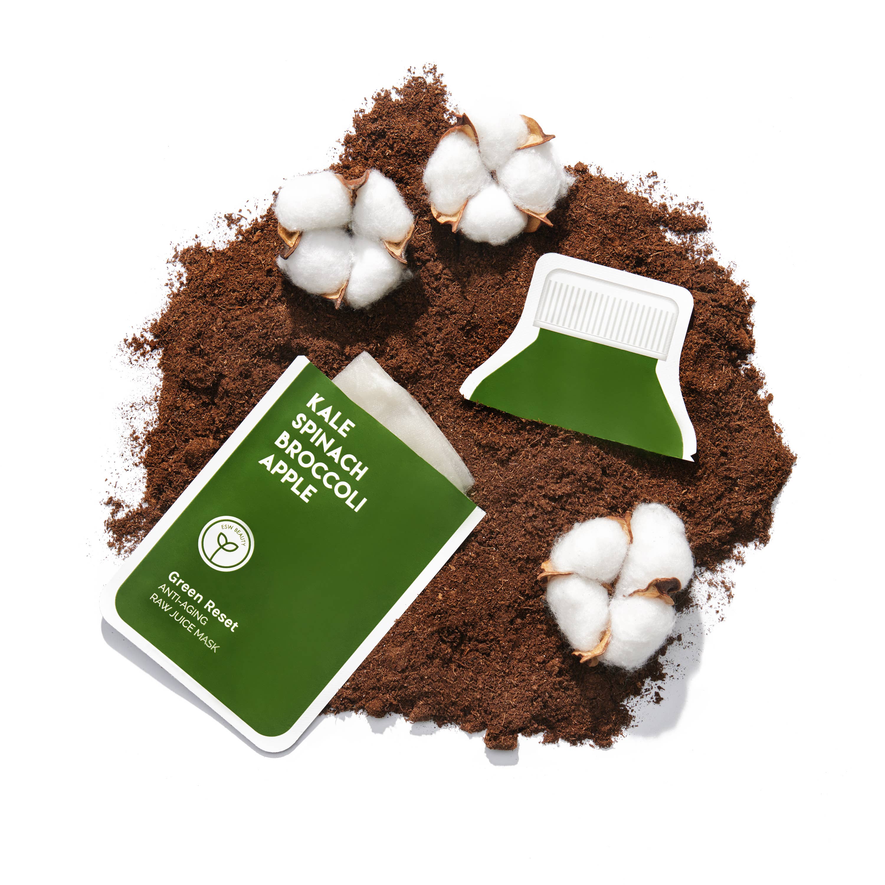 Green Reset Anti Aging Raw Juice Sheet Mask - Pooka Pure and Simple