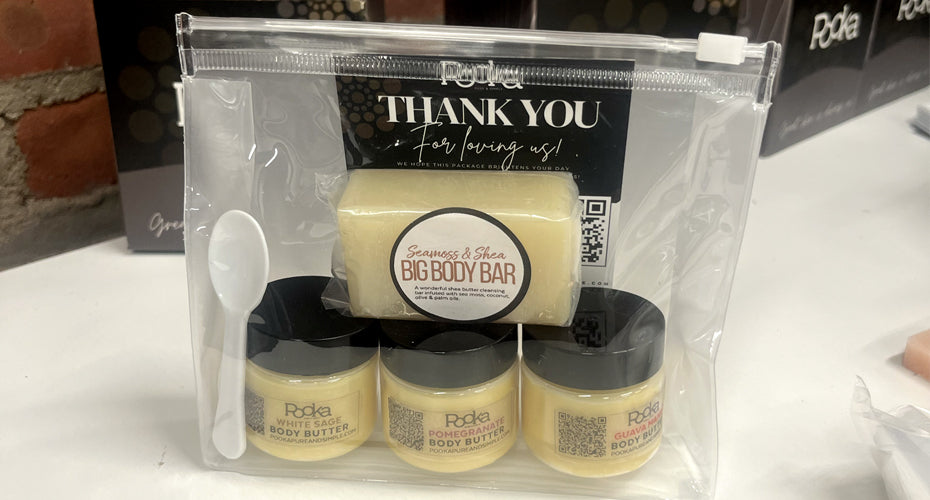 Travel Sized Butter Trio - Pooka Pure and Simple