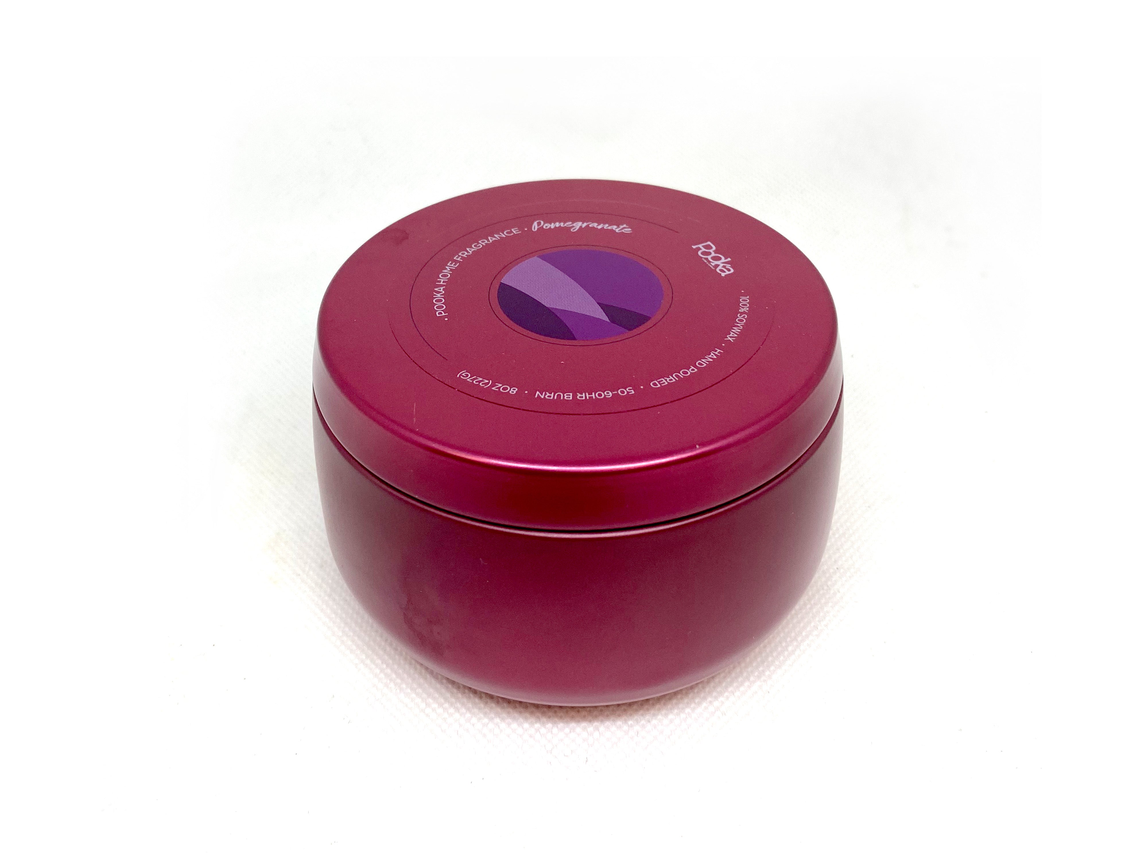 Pomegranate Soy Candle - Pooka Pure and Simple