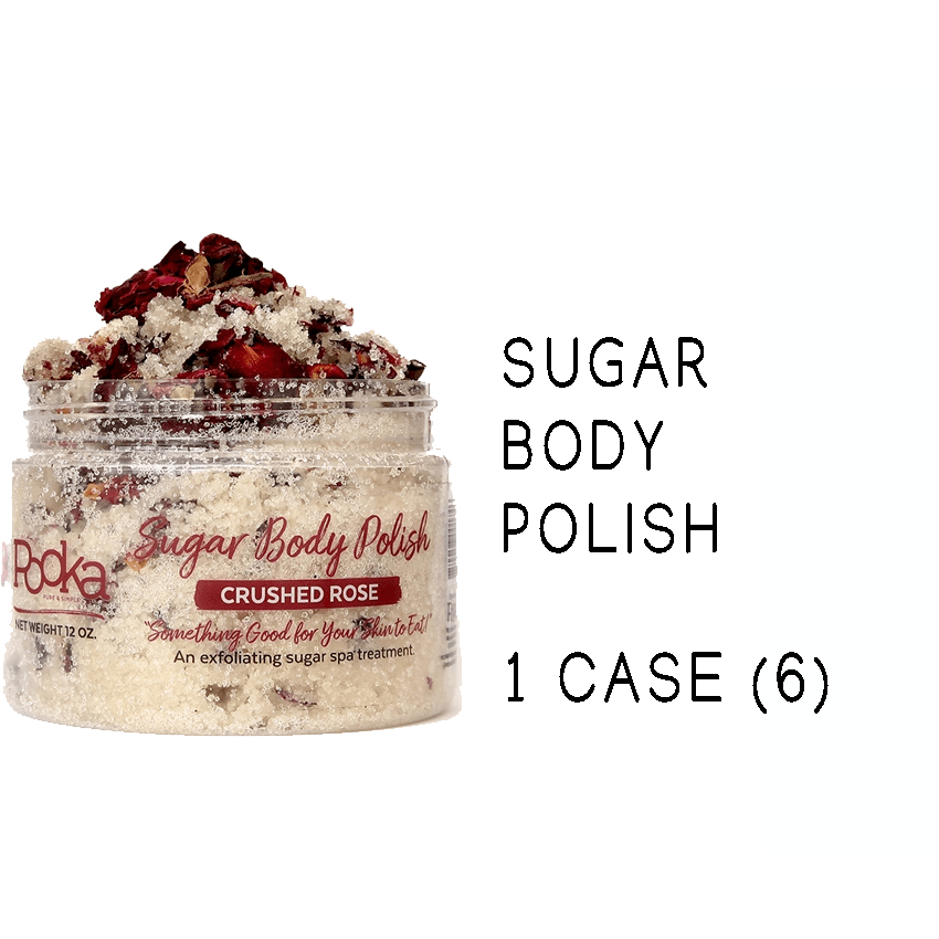 POOKA Sugar Body Polish - 12oz. - CASE(6) - Pooka Pure and Simple